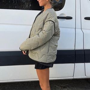 Princess polly jacket green size 4